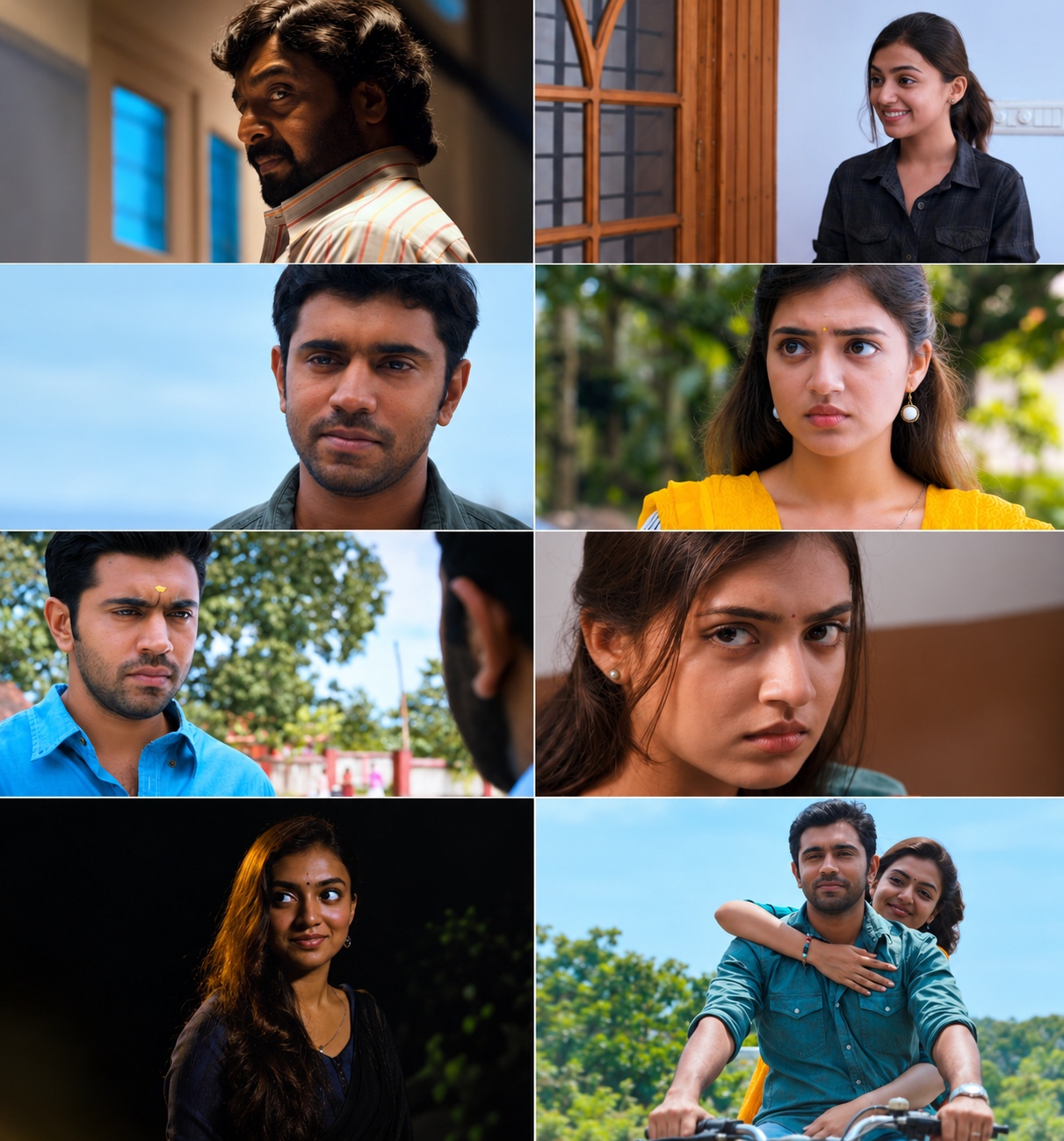 Ohm Shanthi Oshaana (2014) (Hindi + Malayalam) Dual Audio UnCut South Movie HD ESub Screenshot